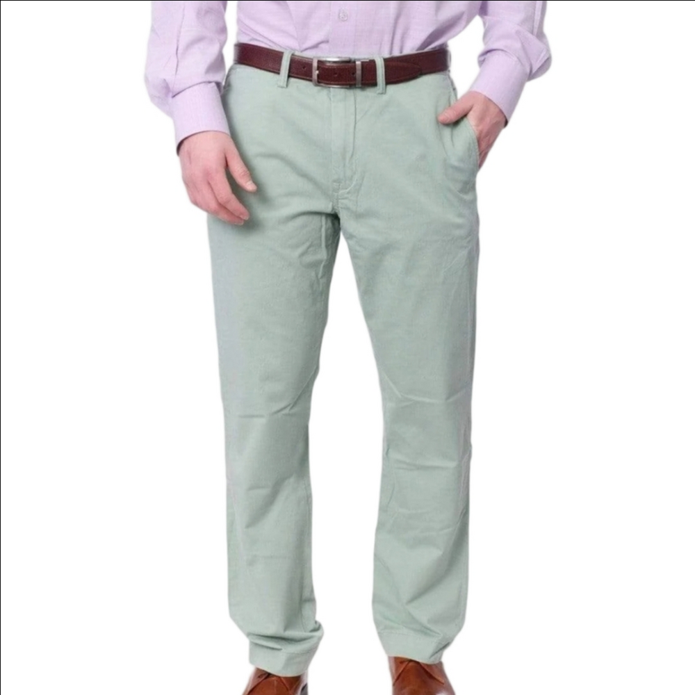NWT Ralph Lauren Men's Light Green Chinos